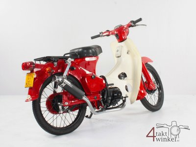 Honda C50 OT Japanese, Red, 3321 km, Fully restored! with papers