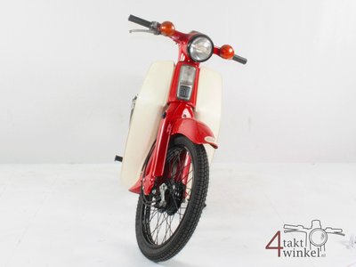 Honda C50 OT Japanese, Red, 3321 km, Fully restored! with papers