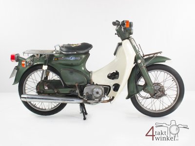 VENDU! Honda C90 K1 Japanese, 51468 km, green, with papers! 