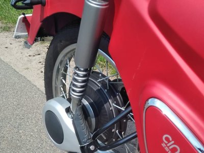 Vendu! Cineco E-Classic, 1000w, Electrique, Rouge