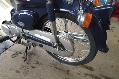 Honda C50 NT, 2952km, with papers!