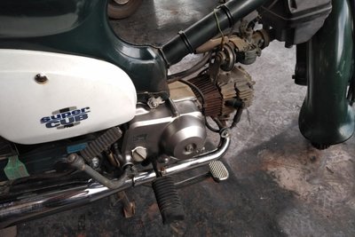 Honda C50 NT, 3227km, with papers!