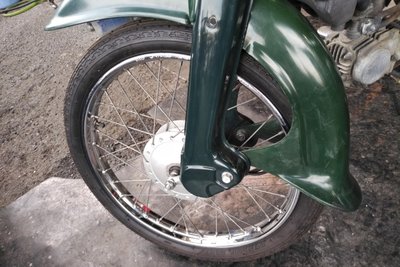 Honda C50 NT, 3227km, with papers!