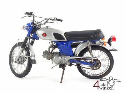 Honda CL50, Scrambler, Blue, 8163km, with papers