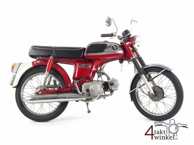 VENDU ! Honda CD50h, rouge, with papers