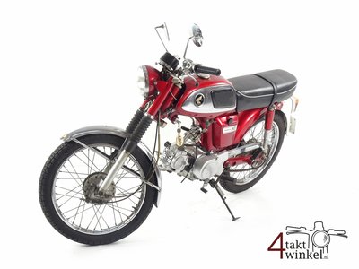 VENDU ! Honda CD50h, rouge, with papers