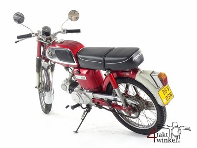 VENDU ! Honda CD50h, rouge, with papers