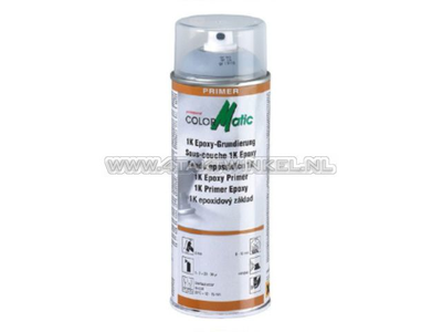 Peinture apprêt ColorMatic pour acier, époxy, gris