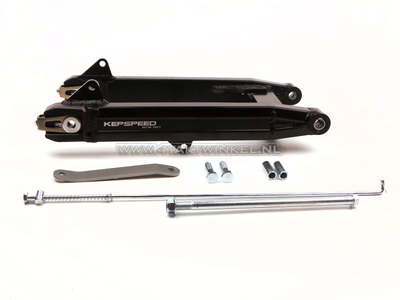 Bras oscillant aluminium, épais, Kepspeed, + 2cm, noir, convient pour SS50, CD50, C50