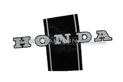 Autocollant cadre Dax, noir / blanc, gauche, d'origine Honda