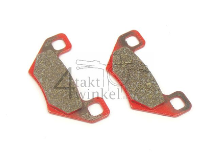 Plaquettes de frein Dax avec kit de frein à disque arrière