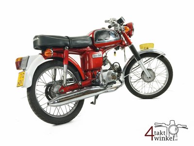 Honda CD50h, rouge, with papers