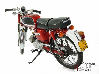 VENDU! Honda CD50h, rouge, with papers