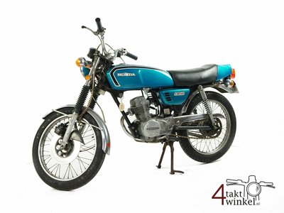 VENDU Honda CB50 K1, Blue, 8072km, with papers