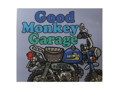 Autocollant, Good Monkey Garage # 2