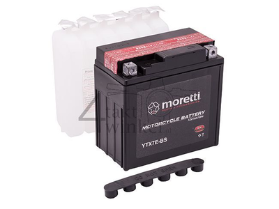 Batterie 12 volts 7 ampères AGM, MTX7E-BS, y compris Mash Fifty