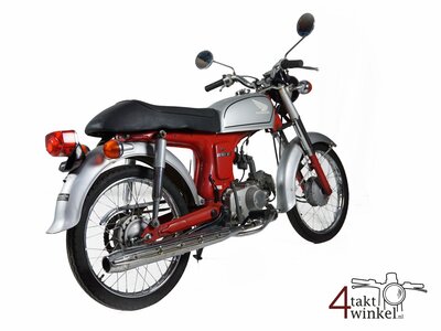 VENDU! Honda CD50s, red-silver, 18423km