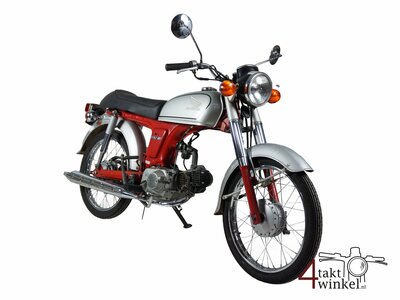 VENDU! Honda CD50s, red-silver, 18423km