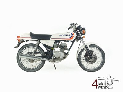 VENDU Honda CB50JX, white, 5921km