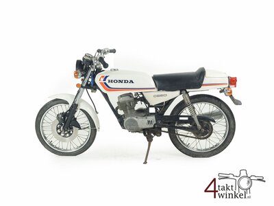 Honda CB50JX, white, 5921km