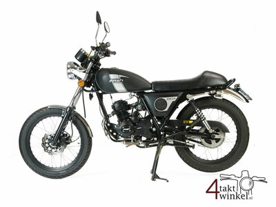 Mash Fifty, 50cc, Black, Euro4, 1418km