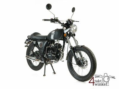 Mash Fifty, 50cc, Black, Euro4, 1418km