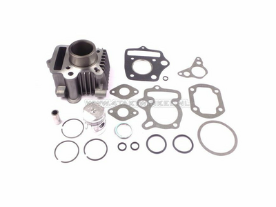 Kit de cylindre, avec piston et joint 50cc, Honda OT, aluminium