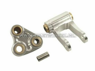Bras oscillant, kit de fixation d'amortisseur, aluminium, convient pour Ape