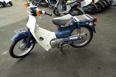 Honda C50 NT, blue, 14446km