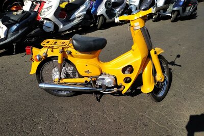 Honda C50 NT, yellow, 27014km