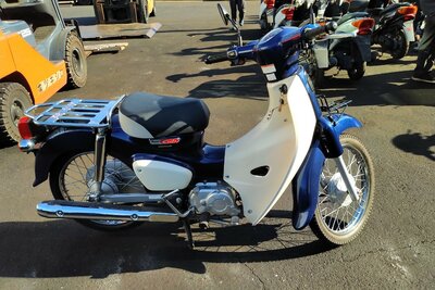 RESERVE ! Honda C50, blue, 5774km