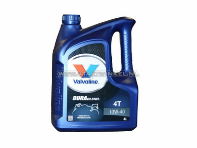 Huile Valvoline 10w-40 semi-synthétique, 4 temps, 4 litres