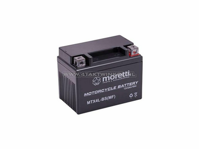 Batterie 12 volts 4 ampères gel / AGM, MTX4L-BS