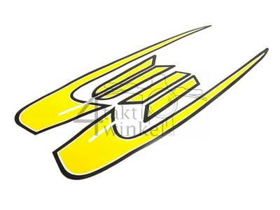 Autocollant tank striping jaune, convient pour SS50 K3