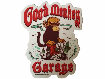 Autocollant, Good Monkey Garage # 1