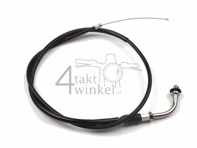 Câble de gaz, Skyteam Dax (PBR, Monkey), avec coude, noir, 73 cm