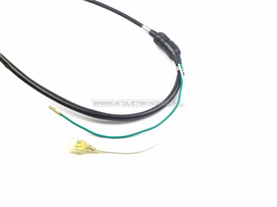 Câble de frein 100cm avec interrupteur, noir, convient pour Dax OT 6v