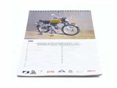 Calendrier d'anniversaire Honda