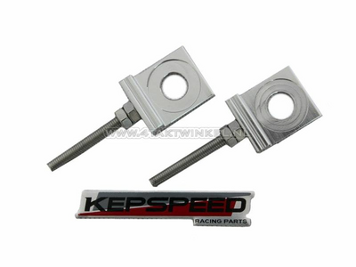 Tendeurs de chaîne, kit, pour bras oscillant C50 Kepspeed, aluminium