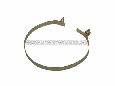  Carkio Filtre à air Conique en métal avec Collier de Serrage  Diamètre 50 mm Argenté Convient pour quads, Mini Motos et Karts de 50 à 110  cm³