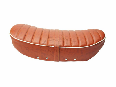Selle, Dax, bas, coutures profondes, 2,5 marron