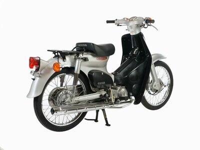 VENDU ! Honda C50 NT, silver, 10538km