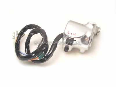 Interrupteur gauche SS50, CD50, clignotant, câble noir, d'origine Honda