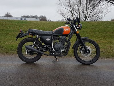 Mash Scrambler 400cc, 4500km, 2016