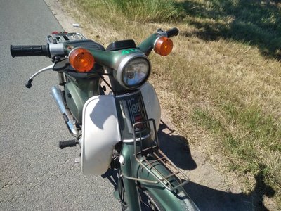 Honda C90 K1 Japanese, 51468 km, green, with papers!
